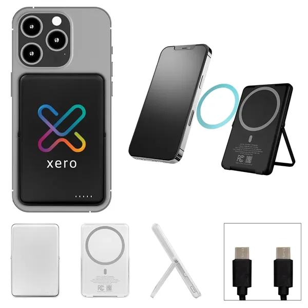 5,000mAh power bank and phone stand.... from ASI 61125 Hit Promotional Products / Hit®