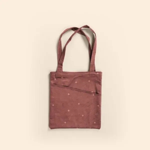 Straw tote bag with dual handles and diagonal front pocket.... from ASI 74710 Numo