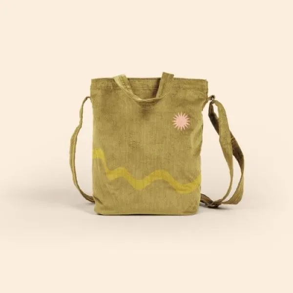 13.75" x 13.5" x 4.5" 10 oz. Corduroy puddle jumper tote... from ASI 74710 Numo