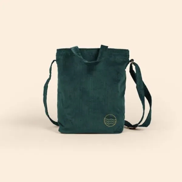 13.75" x 13.5" x 4.5" 10 oz. Corduroy puddle jumper tote... from ASI 74710 Numo