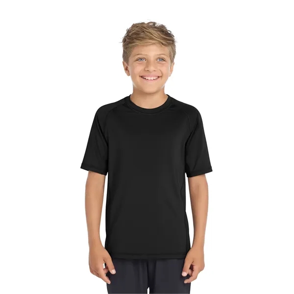 Sport-Tek Youth Rashguard Tee.... from ASI 84863 SanMar