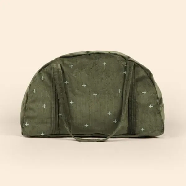 21.5" x 13.5" x 7.5" 10-ounce corduroy rainbow-inspired tote bag with... from ASI 74710 Numo