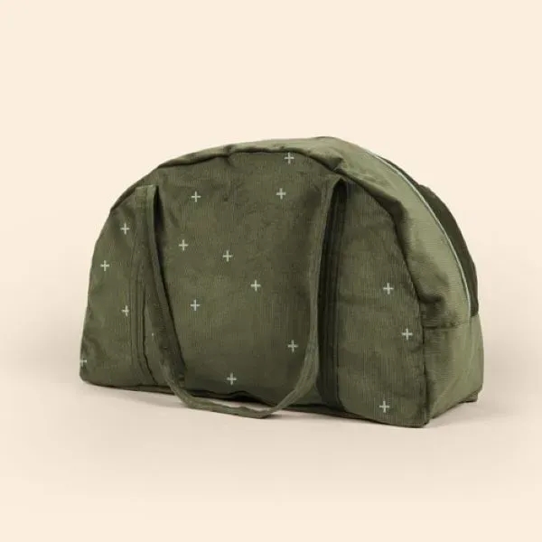 21.5" x 13.5" x 7.5" 10-ounce corduroy rainbow-inspired tote bag with... from ASI 74710 Numo