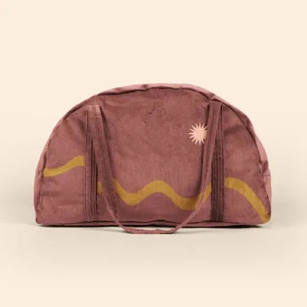 21.5" x 13.5" x 7.5" 10-ounce corduroy rainbow-inspired tote bag with... from ASI 74710 Numo