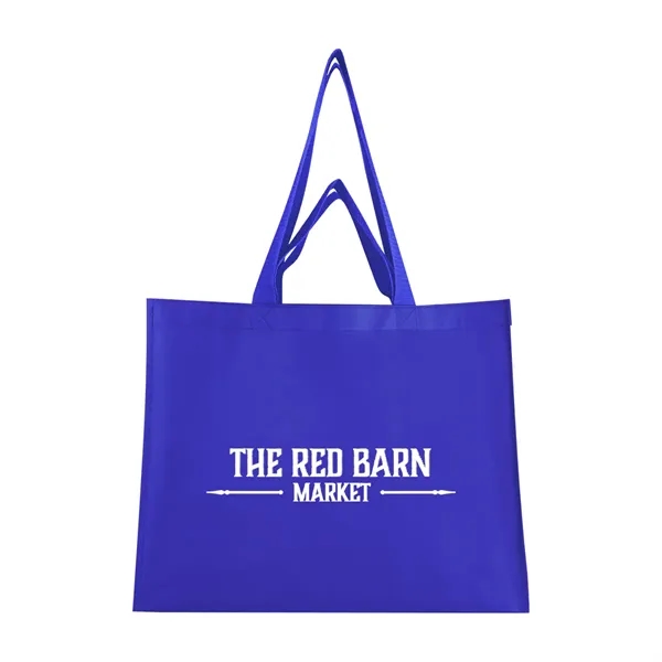 12.5" x 16" non-woven, matte laminated recycled shopping tote bag with... from ASI 61125 Hit Promotional Products / Hit®