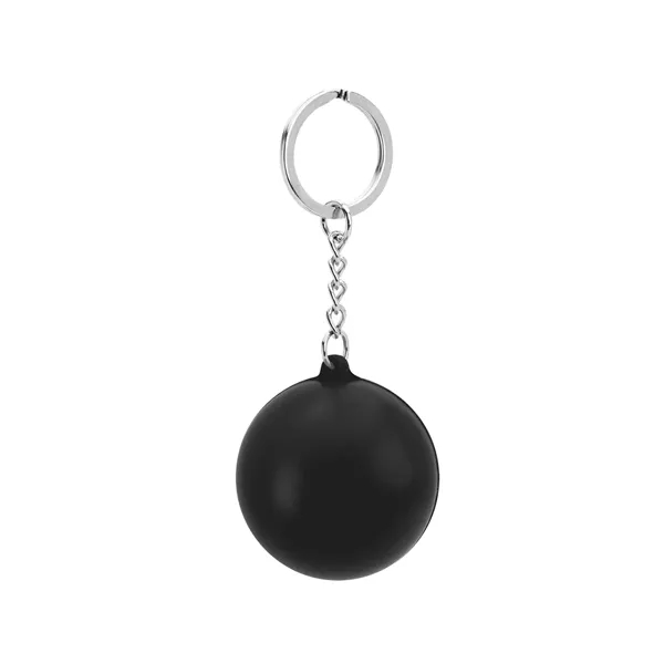 Round stress reliever with keychain.... from ASI 61125 Hit Promotional Products / Hit®