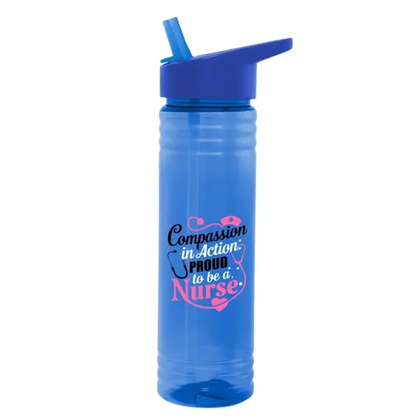 24 oz. PET sports bottle with screw-on, spill resistant sip top... from ASI 61125 Hit Promotional Products / Hit®