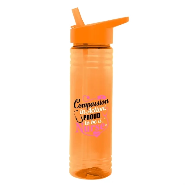 24 oz. PET sports bottle with screw-on, spill resistant sip top... from ASI 61125 Hit Promotional Products / Hit®