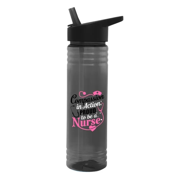 24 oz. PET sports bottle with screw-on, spill resistant sip top... from ASI 61125 Hit Promotional Products / Hit®
