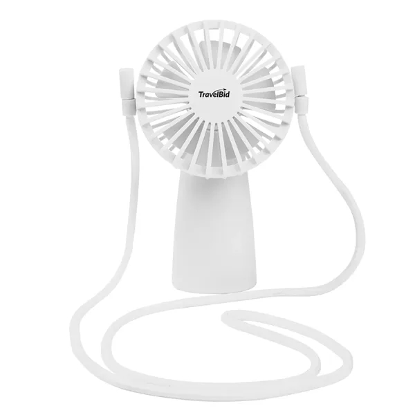 Battery powered cooling fan with lanyard.... from ASI 61125 Hit Promotional Products / Hit®
