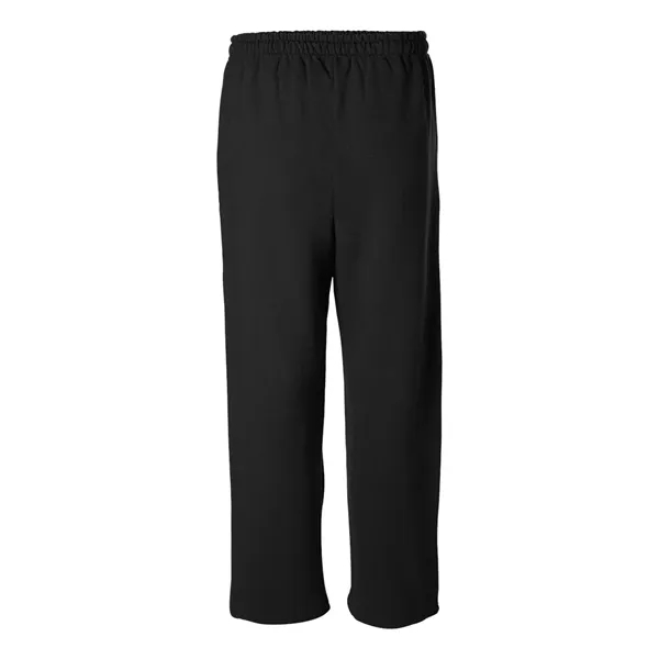 8 oz., 50% cotton / 50% polyester open bottom sweatpants. Blank... from ASI 84358 S&S Activewear