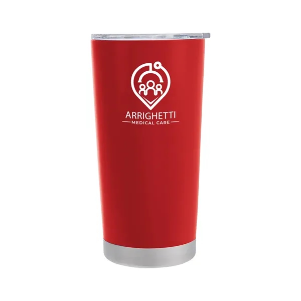 21 oz. single wall recycled PP tumbler with snap-on, spill-resistant thumb... from ASI 61125 Hit Promotional Products / Hit®