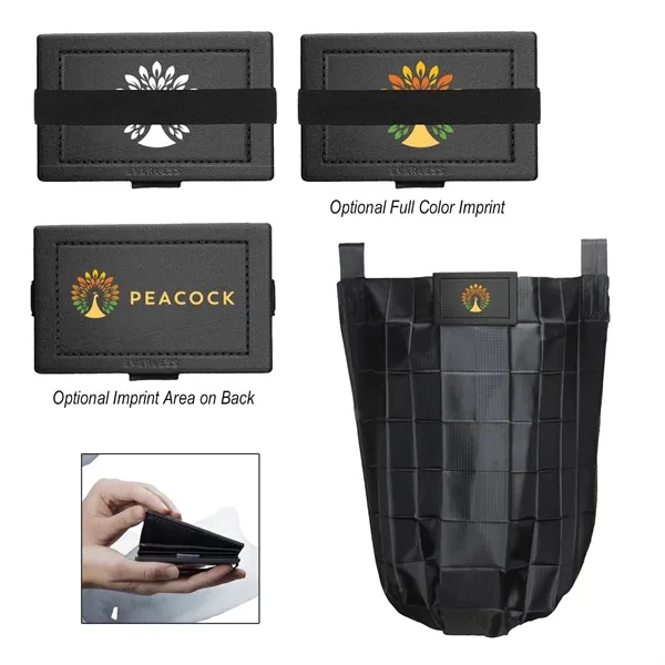 19.5" x 17" portable storage bag made of plastic and nylon... from ASI 61125 Hit Promotional Products / Hit®