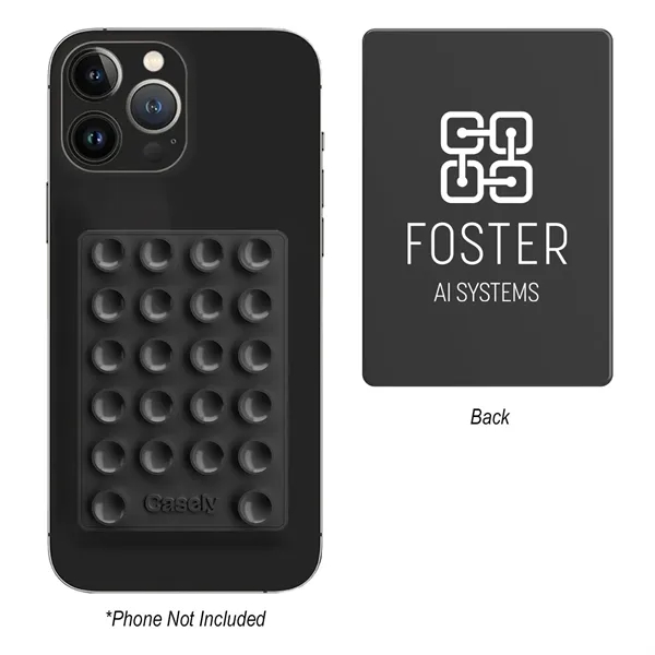 Plastic and silicone magnetic phone mount.... from ASI 61125 Hit Promotional Products / Hit®