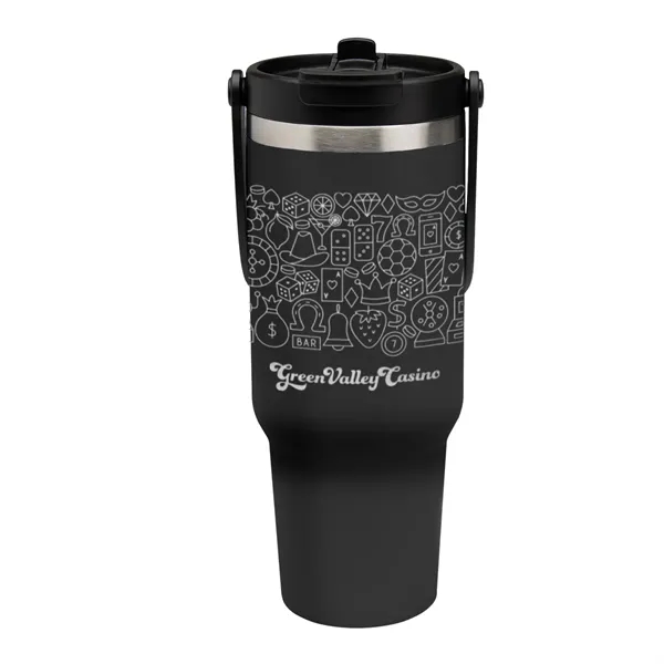 40 oz. recycled stainless steel tumbler with double wall vacuum insulated... from ASI 61125 Hit Promotional Products / Hit®