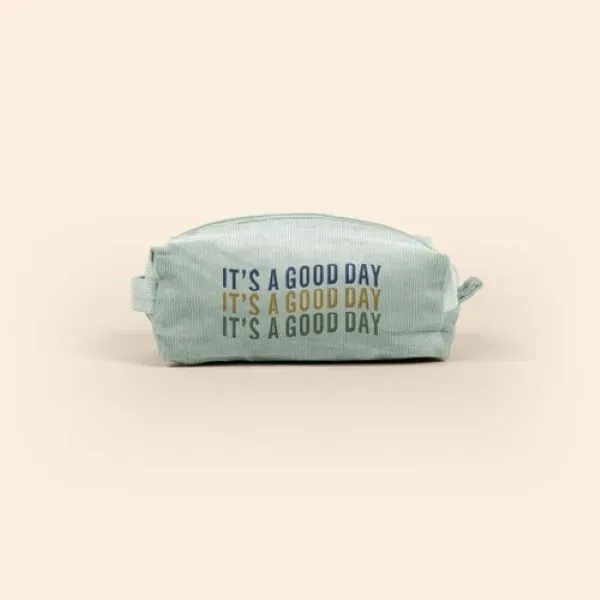 Dopp corduroy Kit for toiletries with a zippered closure.... from ASI 74710 Numo