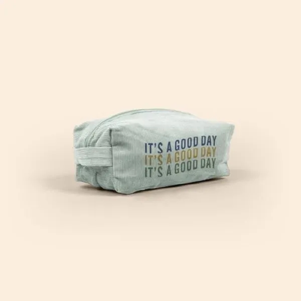 Dopp corduroy Kit for toiletries with a zippered closure.... from ASI 74710 Numo