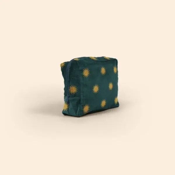 8.5" x 6" x 2.5" corduroy pouch with zippered closure and... from ASI 74710 Numo