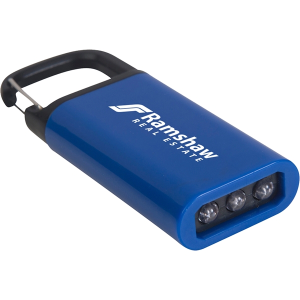 Quick release, pull-apart flashlight that lights up brightly with three LED... from ASI 61966 HPG / Beacon Promotions