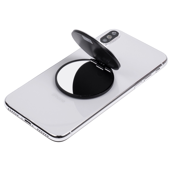Mobile compact mirror, phone grip, and stand.... from ASI 62124 iClick, Inc. / iClick®