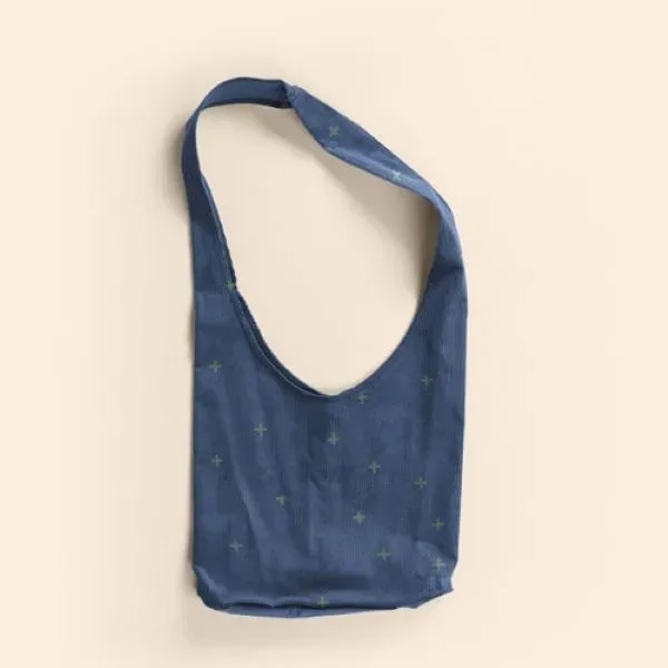 15" x 11.5" x 4" hobo-style canvas tote with cross-body carry... from ASI 74710 Numo