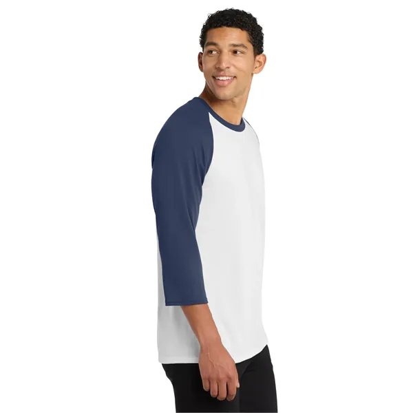 Port & Company Core Blend 3/4-Sleeve Raglan Tee.... from ASI 84863 SanMar