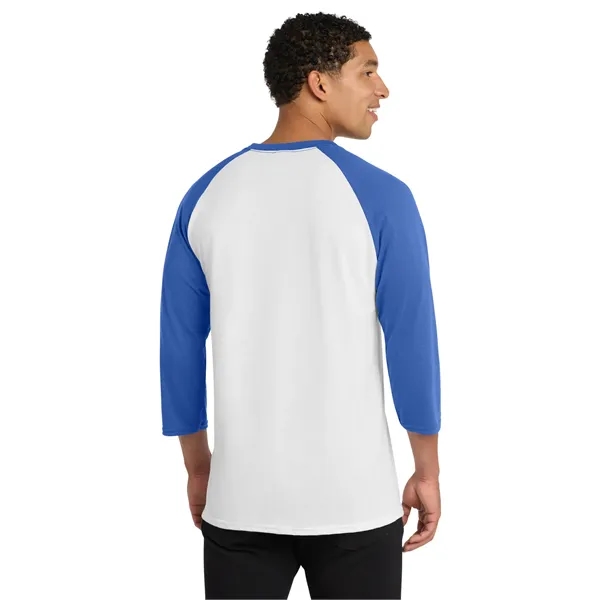 Port & Company Core Blend 3/4-Sleeve Raglan Tee.... from ASI 84863 SanMar