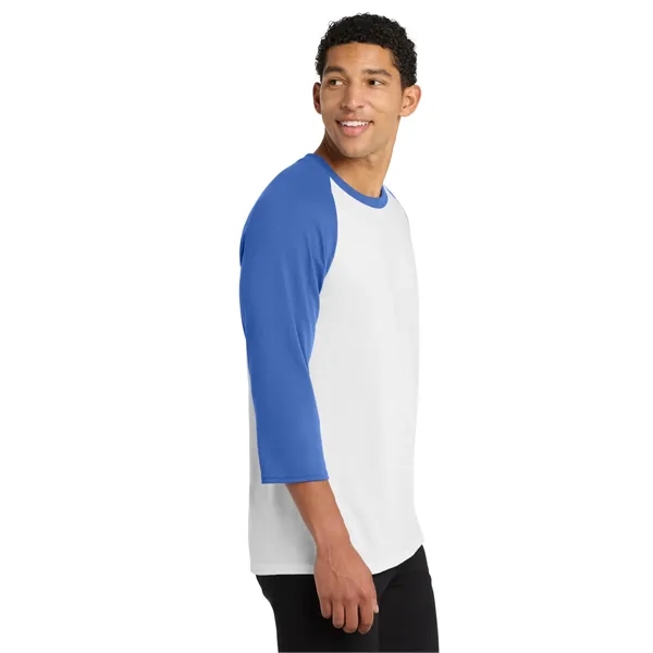 Port & Company Core Blend 3/4-Sleeve Raglan Tee.... from ASI 84863 SanMar