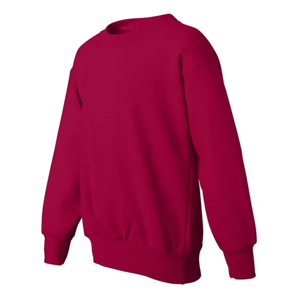 Youth crewneck fleece sweatshirt with double-needle stitching and tag-free neck label.... from ASI 84358 S&S Activewear