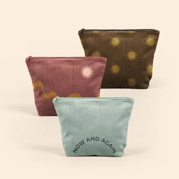 Large pouch made of 10 oz.  corduroy with a zippered... from ASI 74710 Numo