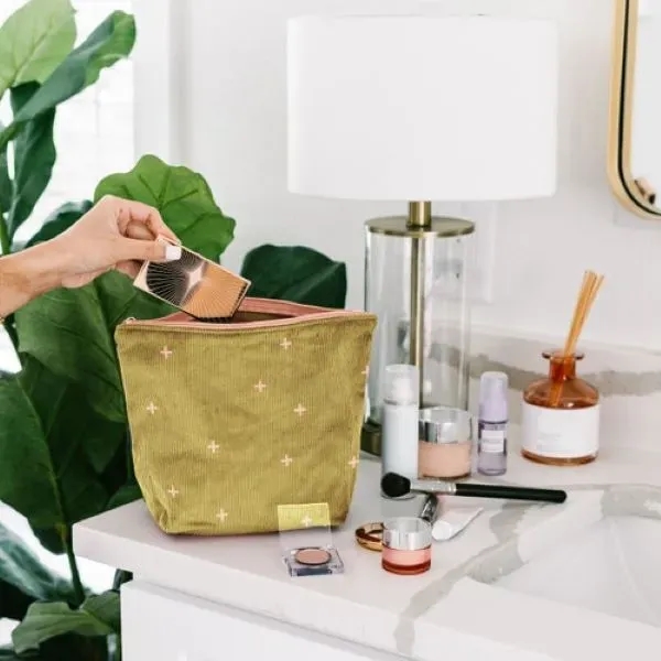 Large pouch made of corduroy with a zippered closure that measures... from ASI 74710 Numo