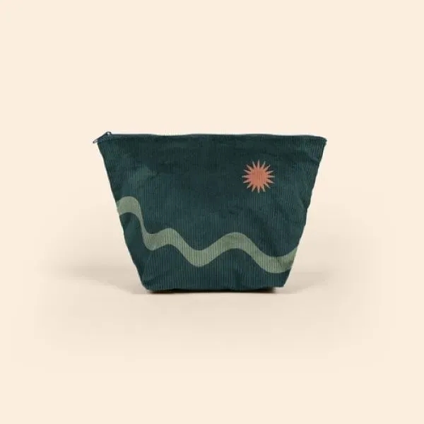 Large pouch made of corduroy with a zippered closure that measures... from ASI 74710 Numo