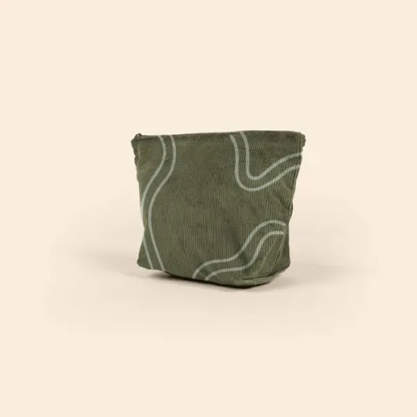 Large pouch made of corduroy with a zippered closure that measures... from ASI 74710 Numo