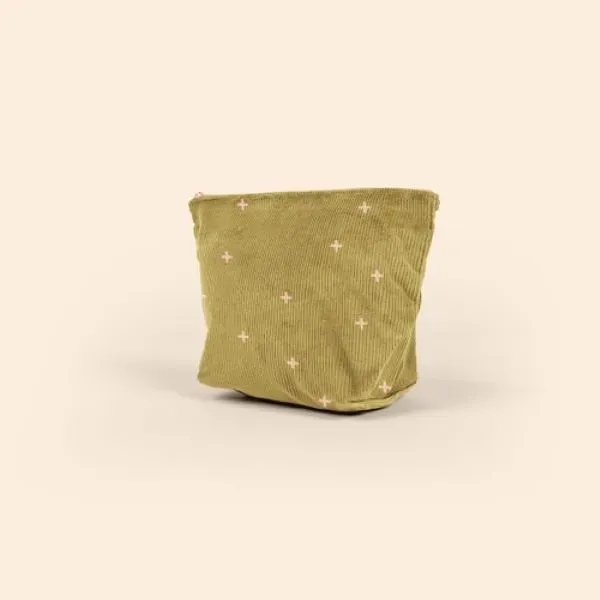 Large pouch made of corduroy with a zippered closure that measures... from ASI 74710 Numo