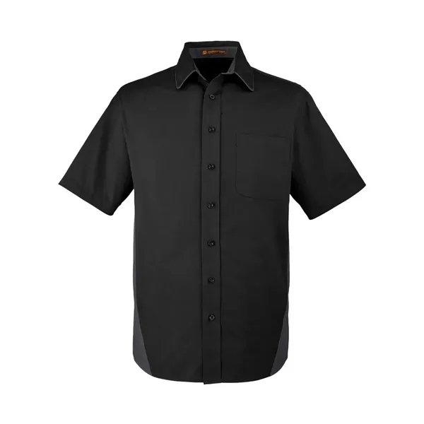 Harriton Tall Flash IL Colorblock Shirt... from ASI 84358 S&S Activewear