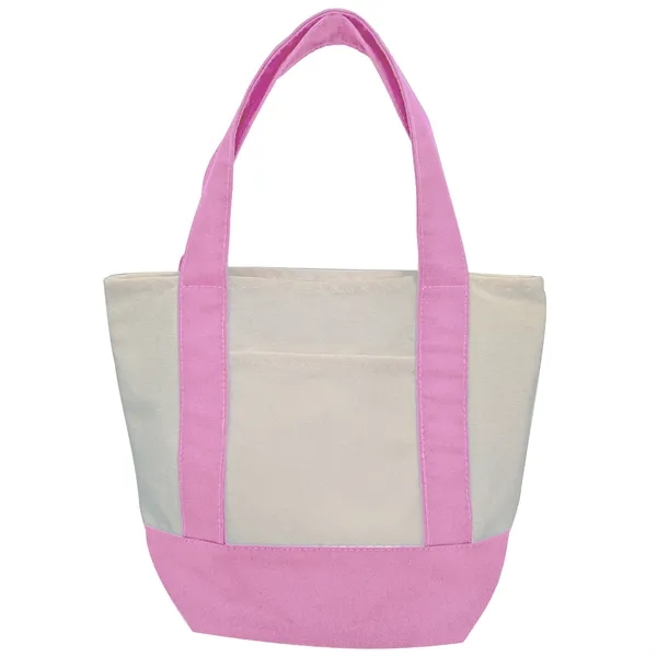 Mini tote bag with front & back pocket, 13" x 11"... from ASI 34046 Allcasion Travelware Co