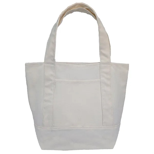 Mini tote bag with front & back pocket, 13" x 11"... from ASI 34046 Allcasion Travelware Co