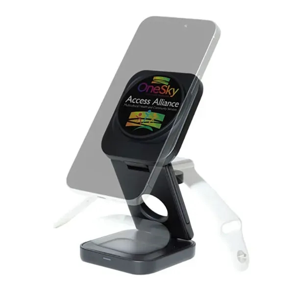 Power up your brand with the sleek and portable 3-in-1 Wireless... from ASI 62660 Innovation Line