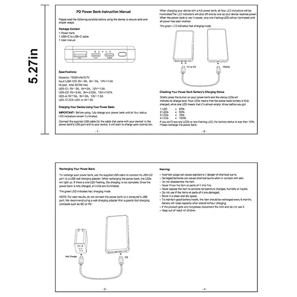 10,000 mAh UL Certified Power Bank... from ASI 62660 Innovation Line