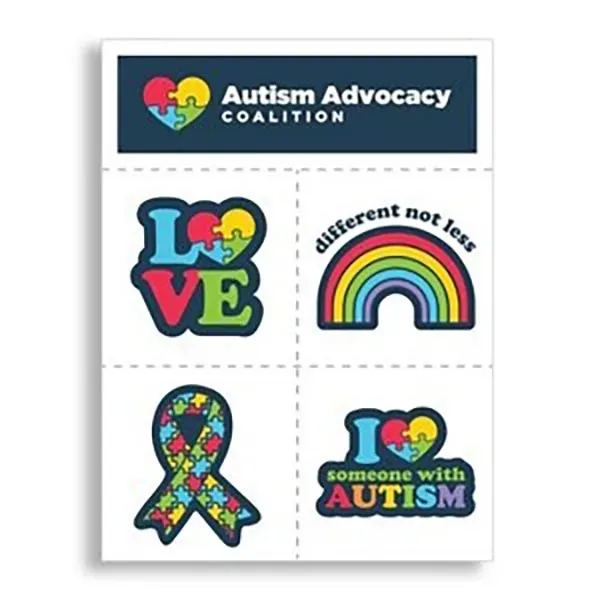 3" x 4" Custom Tear & Share Temporary Tattoo Sheet with... from ASI 43530 California Tattoos