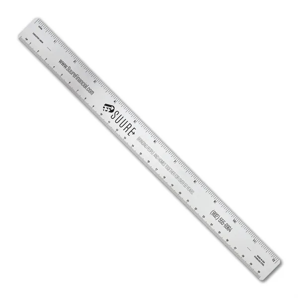12 inch .020 stainless steel ruler with printing & publishing scales.... from ASI 53430 Executive Line / Executive Line®