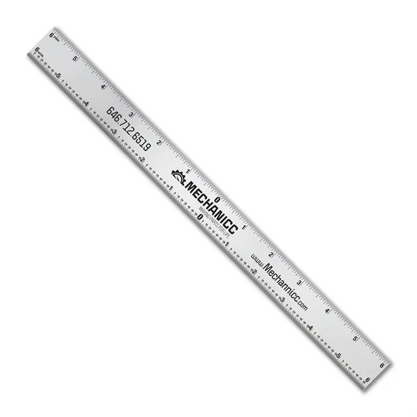 12 inch .020 stainless steel ruler with center finding scales. Etch... from ASI 53430 Executive Line / Executive Line®