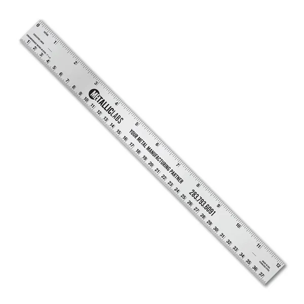12 inch .020 stainless steel ruler with tinner circumference scales. Etch... from ASI 53430 Executive Line / Executive Line®