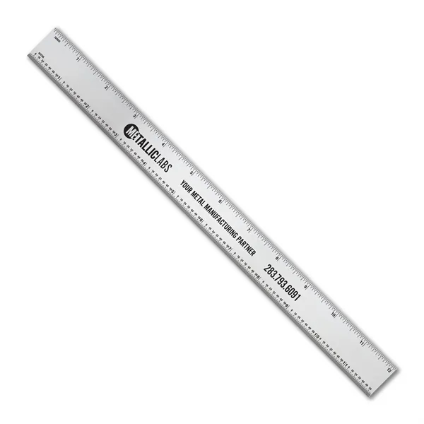 12 inch .020 stainless steel ruler with tinner circumference scales. Etch... from ASI 53430 Executive Line / Executive Line®