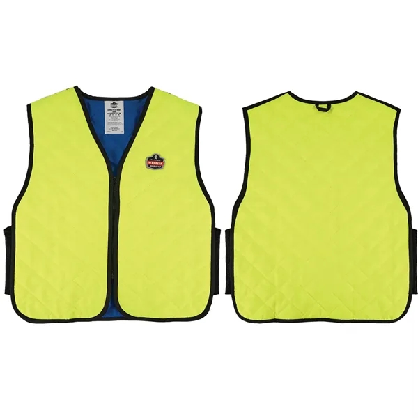 Lightweight cooling vest with embedded polymers, zipper closure, and custom imprint... from ASI 72657 Active Life Promo / Active Life