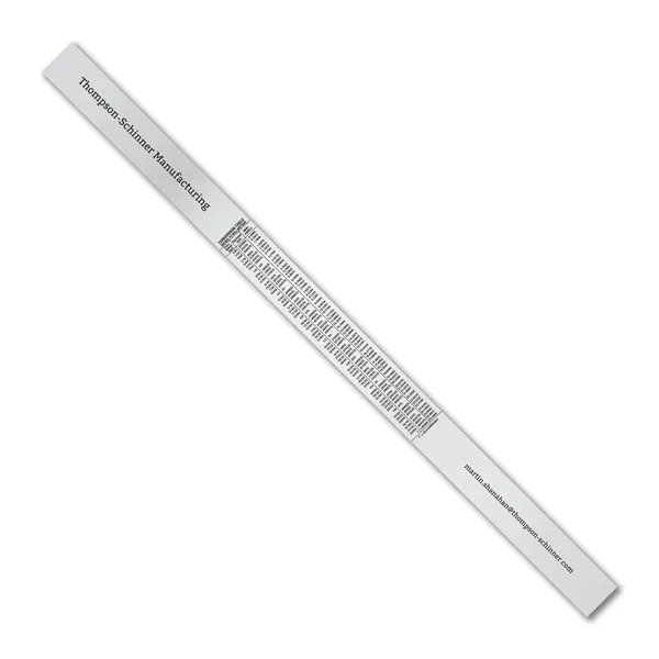 18 inch .020 stainless steel ruler with general scales. Etch &... from ASI 53430 Executive Line / Executive Line®
