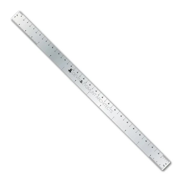 18 inch .020 stainless steel ruler with architect & engineer scales.... from ASI 53430 Executive Line / Executive Line®