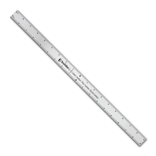 18 inch .020 stainless steel ruler with center finding scales. Etch... from ASI 53430 Executive Line / Executive Line®