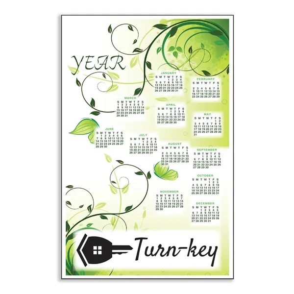 Customizable XL flexible magnet with calendar and square corners.... from ASI 54040 Fey Promo / Magna-Tel by Fey