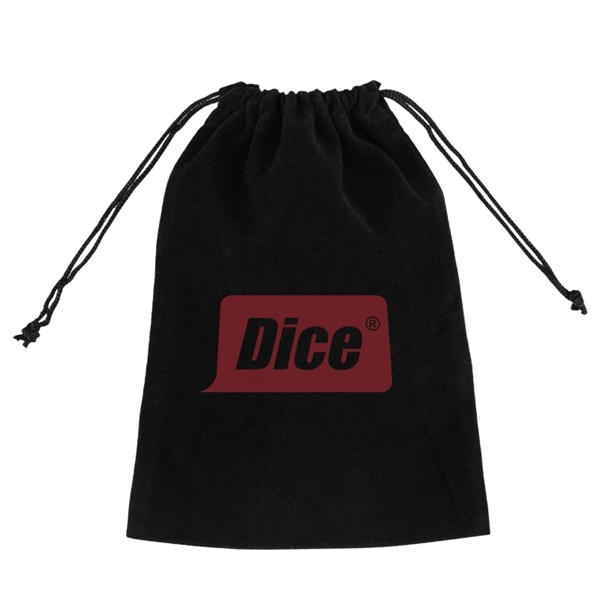 5 1/2" x 8" velvet drawstring pouch.... from ASI 57655 STOPNGO Line
